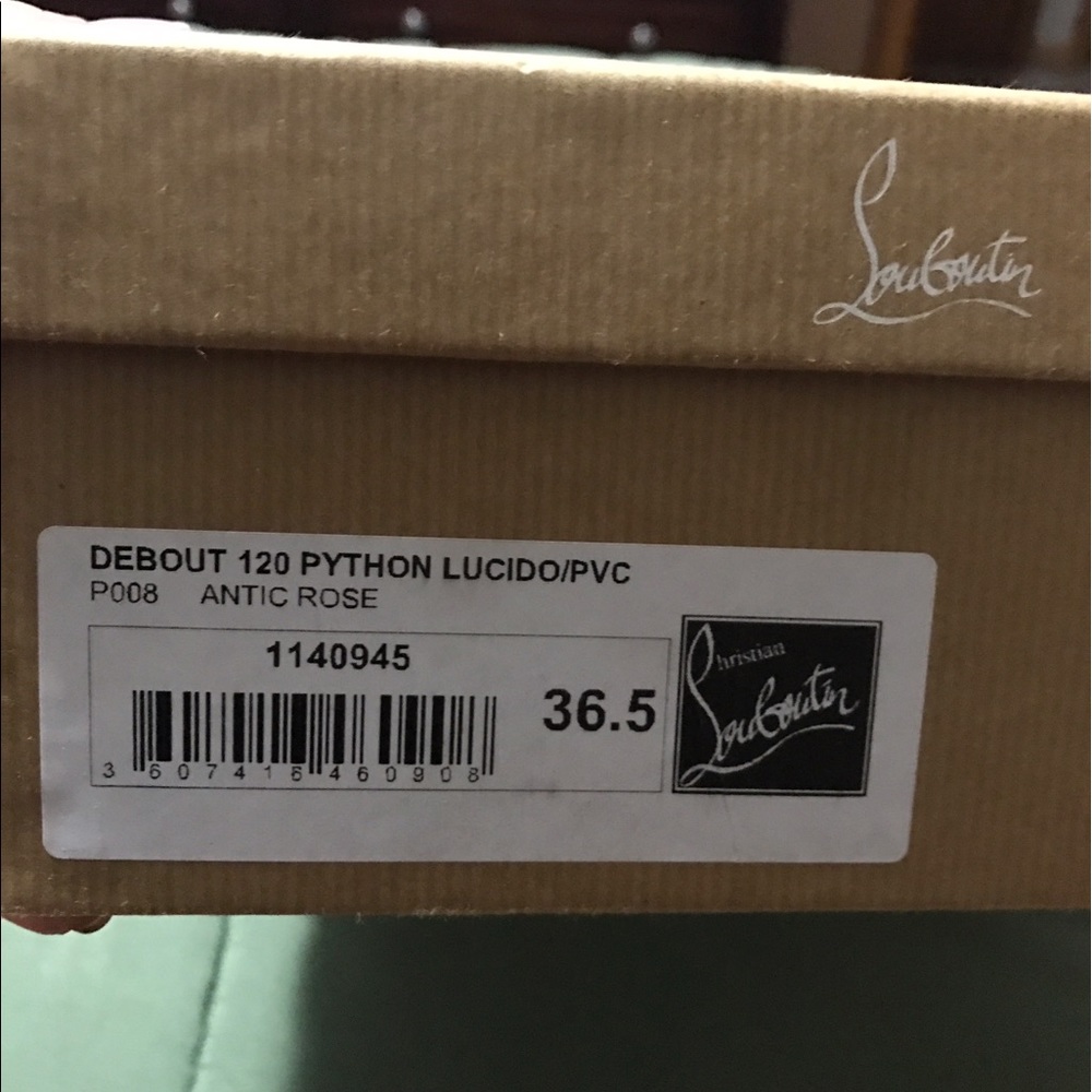 Christian Louboutin Debout 120mm - Picture 4 of 4
