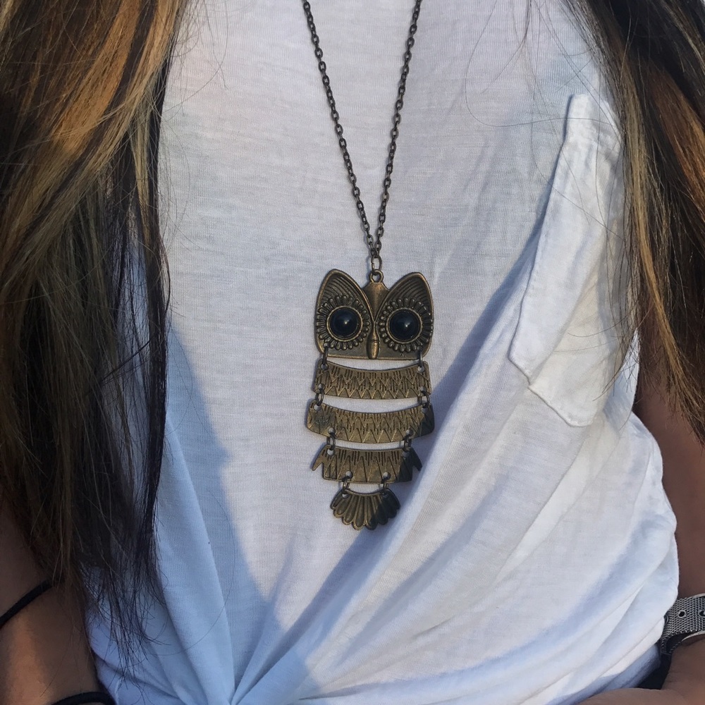 Owl necklace