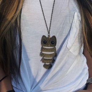 Owl necklace