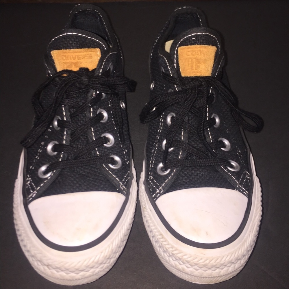 Black Converse Low Top