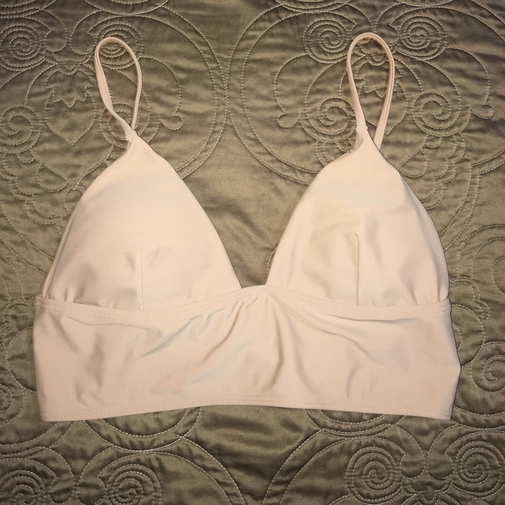 Nude bathing top