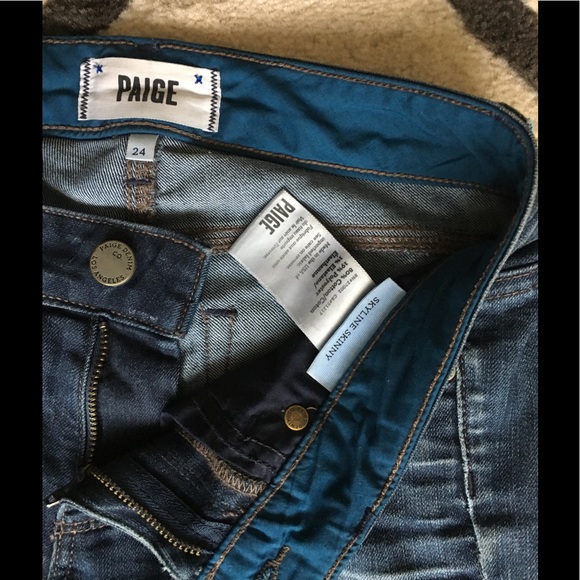 Paige Jeans Skyline Skinny Sz.24 - Picture 7 of 7