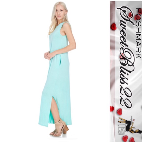 💋Atlantis Blue Maxi Dress💋 - Picture 2 of 2