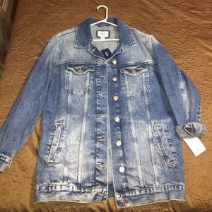 Forever21 oversized denim jacket