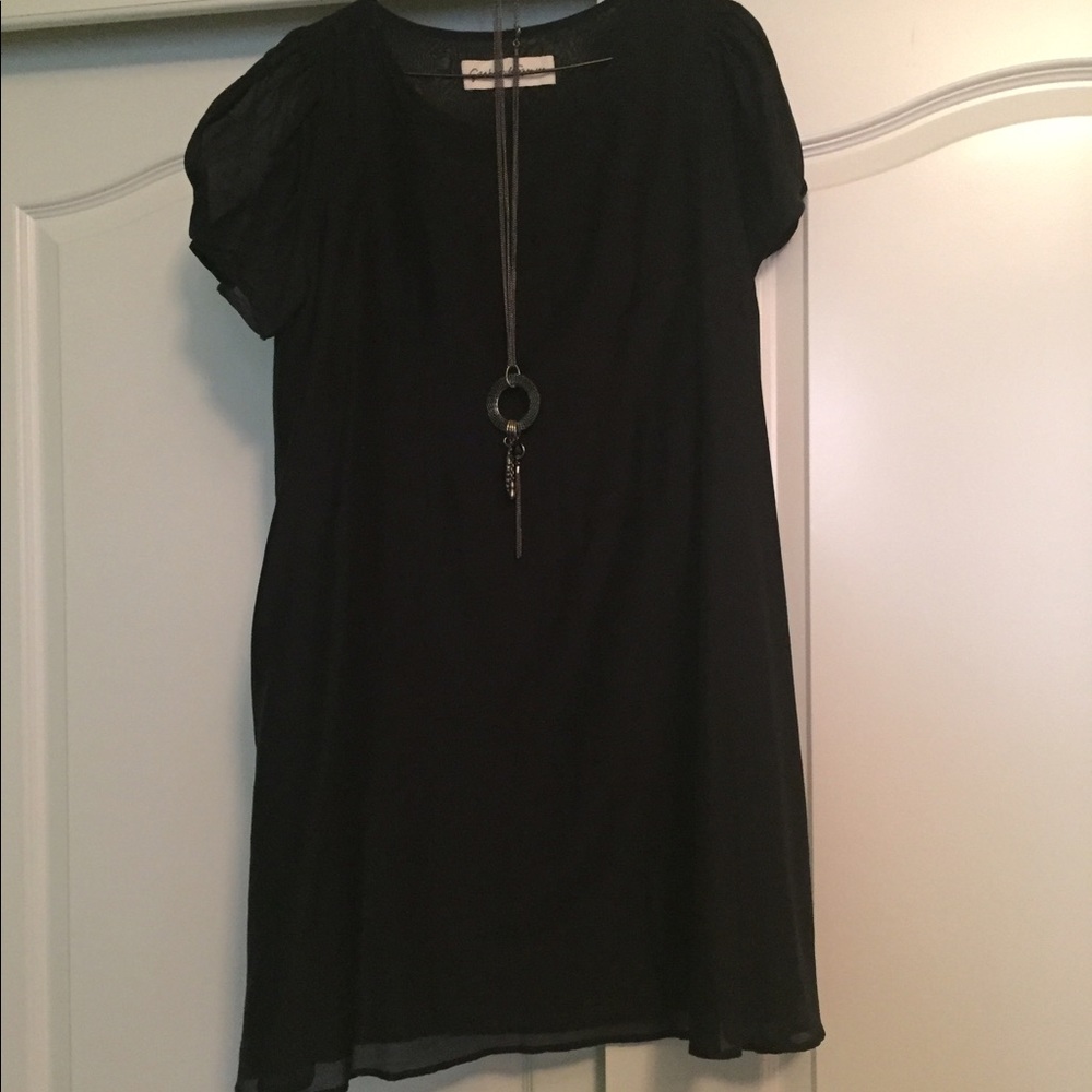 Anthro Graham & Spencer  black dress