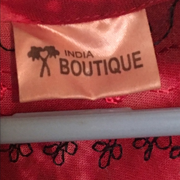 Hi Lo madras dyed Dress - Picture 2 of 5