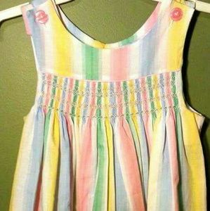 NEW-NEVER WORN/HAND SMOCKED JUMPER!!