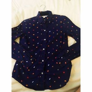 Nautica Navy Flag Oxford ⛵️