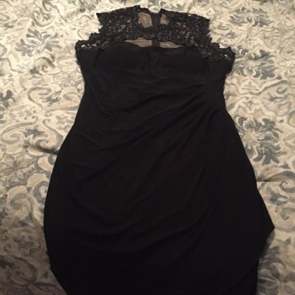 Elegant black dress