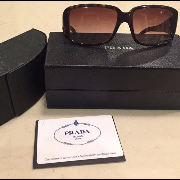 Prada Accessories - Prada Sunglasses- Tortoise Shell- Like New!
