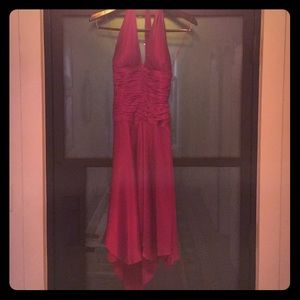 Stunning red silk dress!