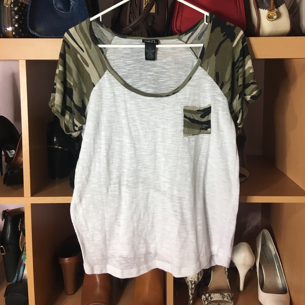 Rue21 Camo Tee