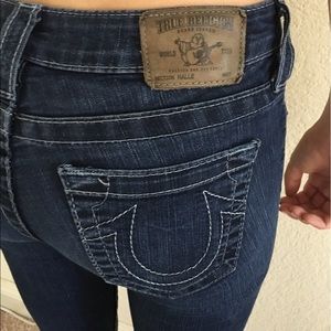 Blue Halle True Religion skinny