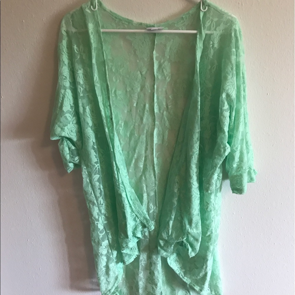 Lularoe lace cardigan