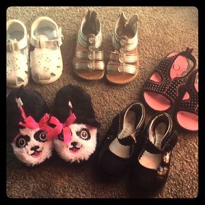 Size 5 Toddler Girl Shoe Bundle