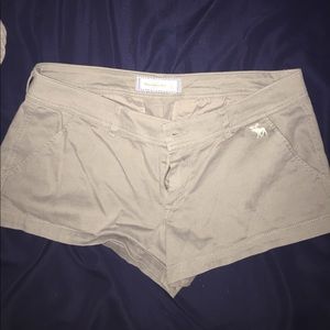 Size 10 Abercrombie & Fitch grey shorts