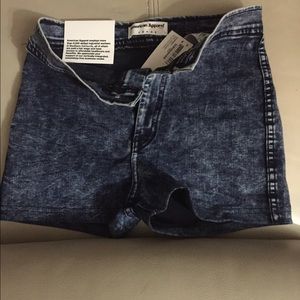 American Apparel Jean Shorts