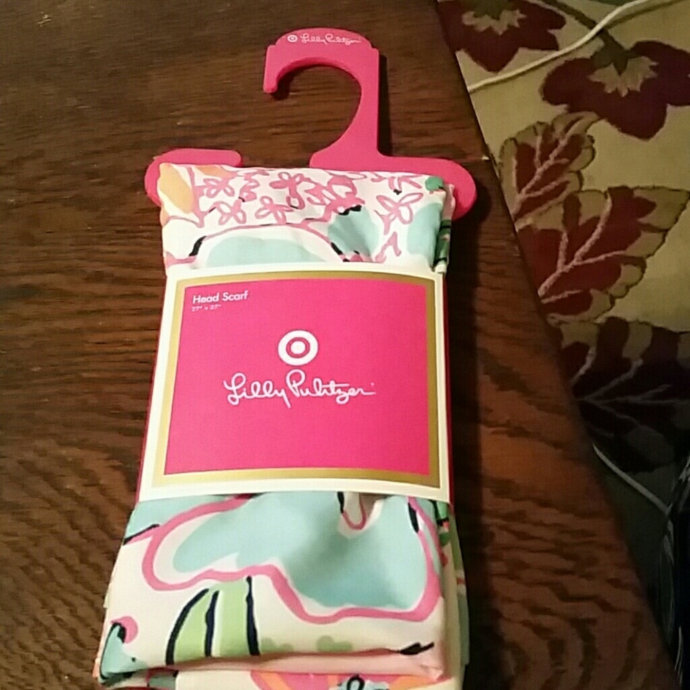 NWT lilly pulitzer for Target head scarf