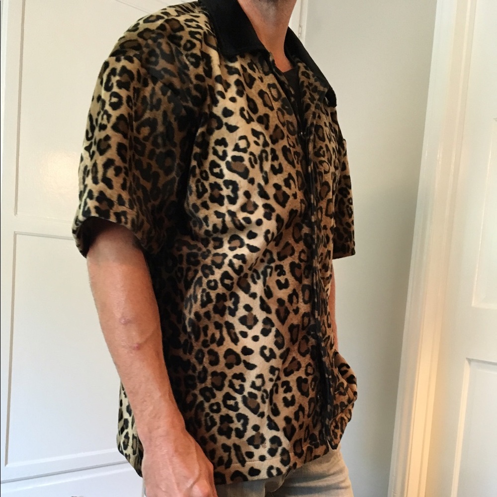 Designer original - Leopard print party shirt!