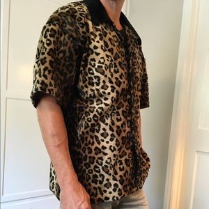 Designer original - Leopard print party shirt!