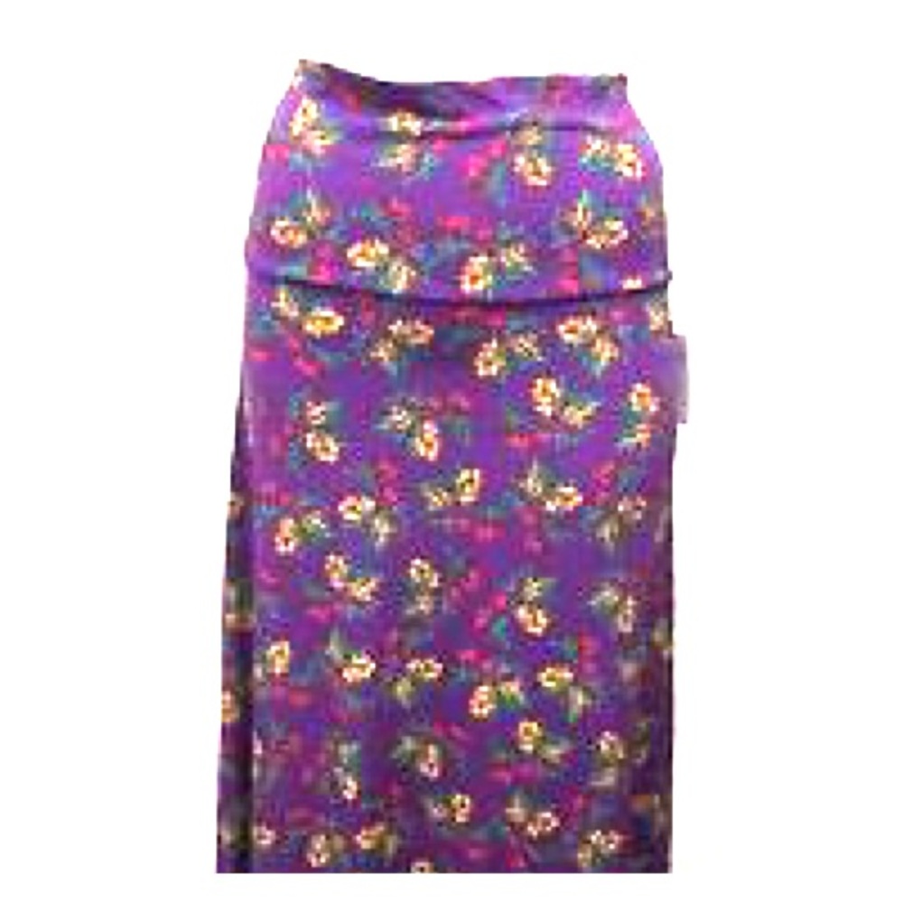 BNWOT Lularoe Purple Floral Maxi