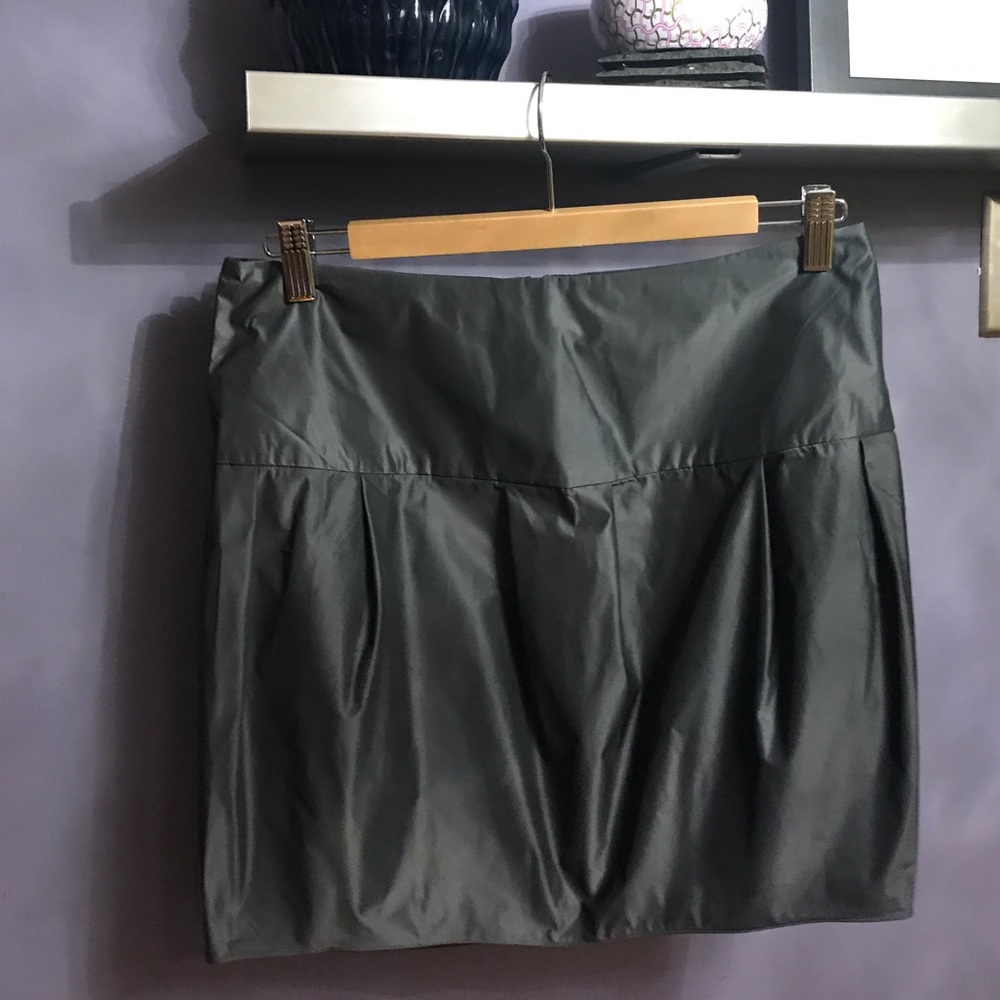 Kenneth Cole Dark Gray Mini Skirt NWT