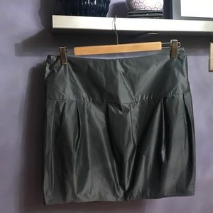 Kenneth Cole Dark Gray Mini Skirt NWT