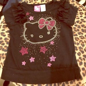 🎀Hello Kitty Girls S/S Top w/ Detail-Size 3T🎀