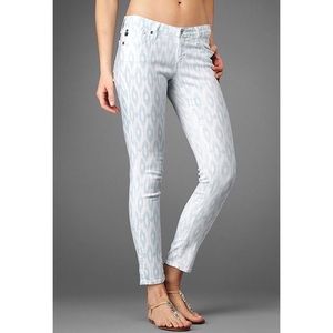 "Baja Print" AG Skinny Jeans