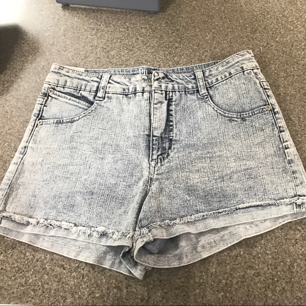 High waisted shorts