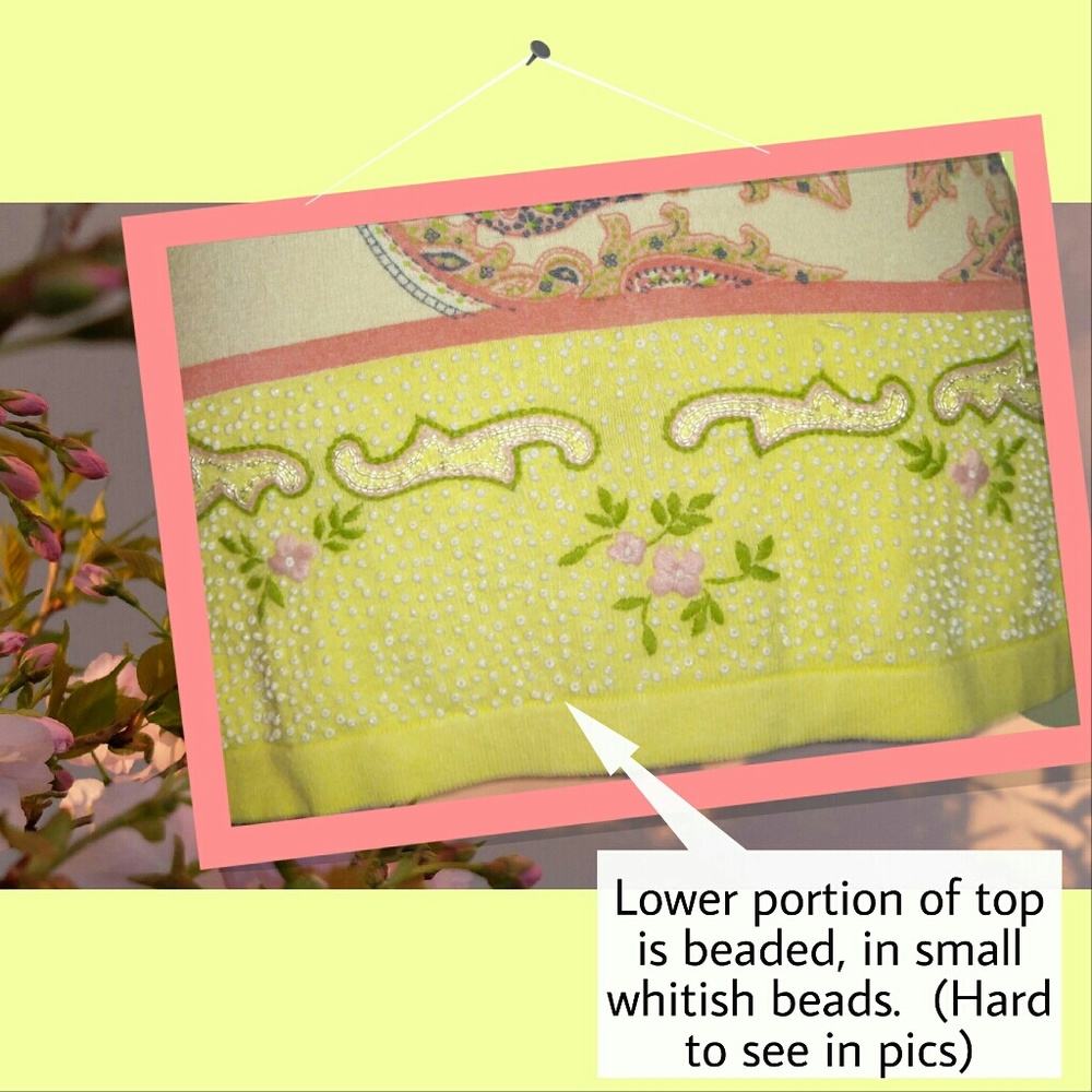 Spring/Summer Top...Sz Large - Picture 2 of 3