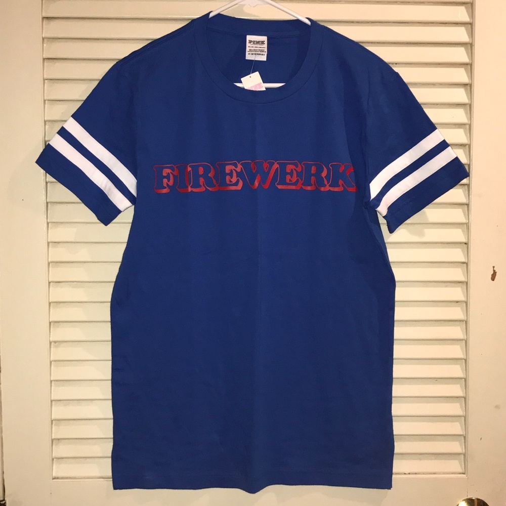 Victoria Secret Pink Firewerk Tee