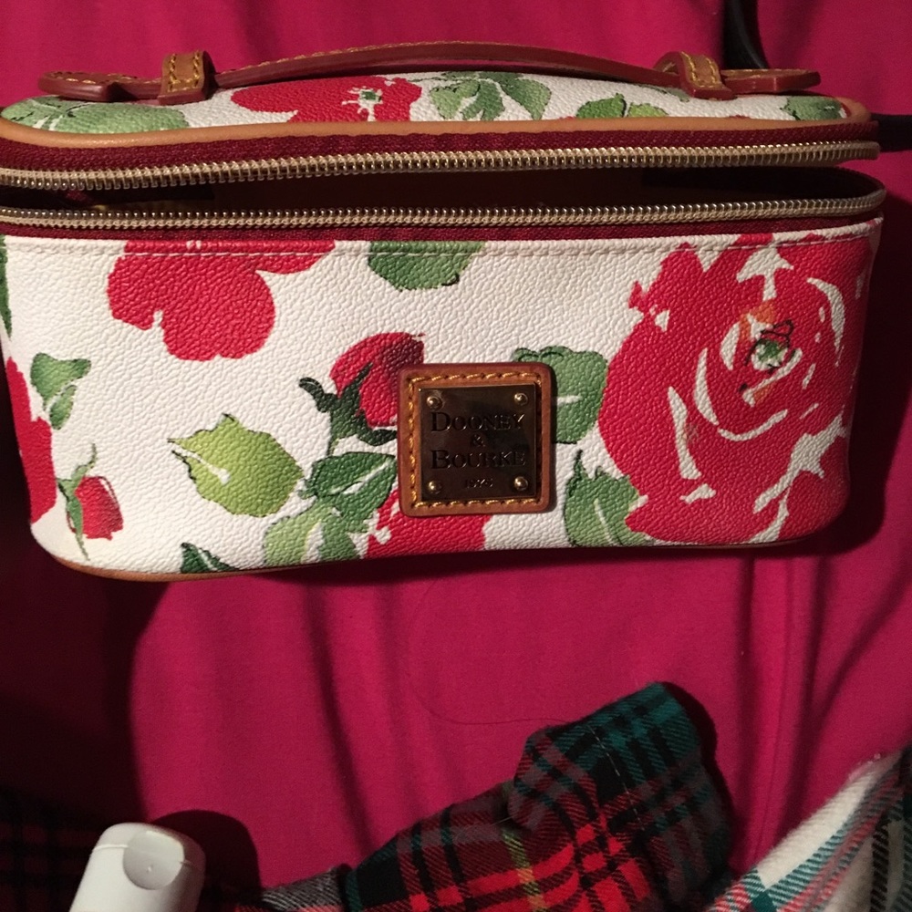 Dooney & Bourke medium sized makeup bag