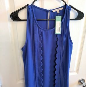 41Hawthorn Scallop Detail Blouse NWT