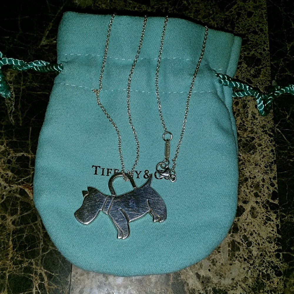 Tiffany & Co. Scottie Dog Necklace