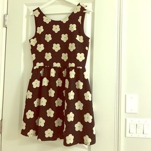 Honey Punch Retro Floral Dress