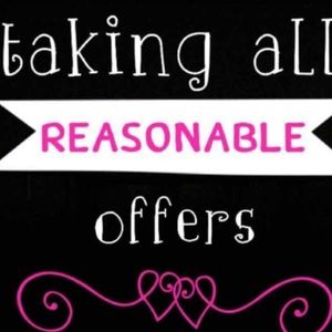 Accepting All Reasonable Offers!!