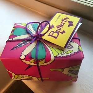 LUSH butterfly gift set