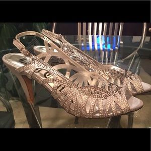 Lady Couture Rhinestoned Heels