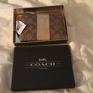 Coach wristlets