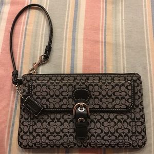 Authentic Coach wristlet!