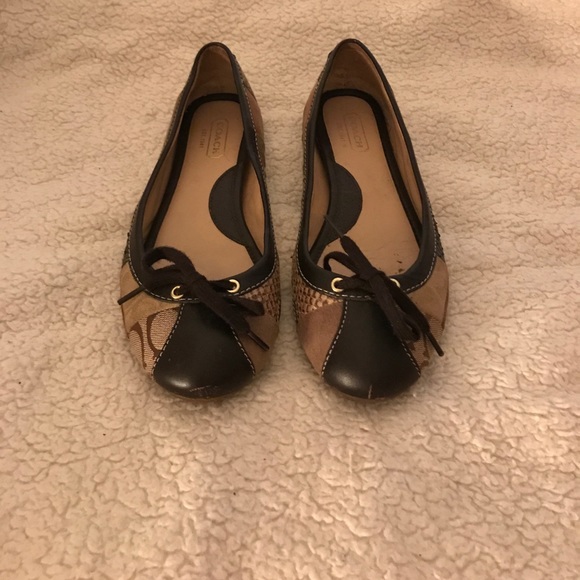 Coach Shoes - Coach Joan Patchwork Flats 💥24hr FLASH SALE💥