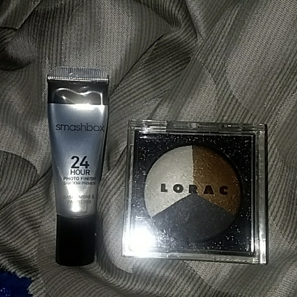 Lorac eyeshadow and smashbox primer