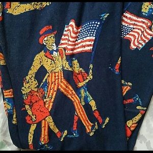 **KIDS** Uncle Sam Patriotic Lularoe Leggings