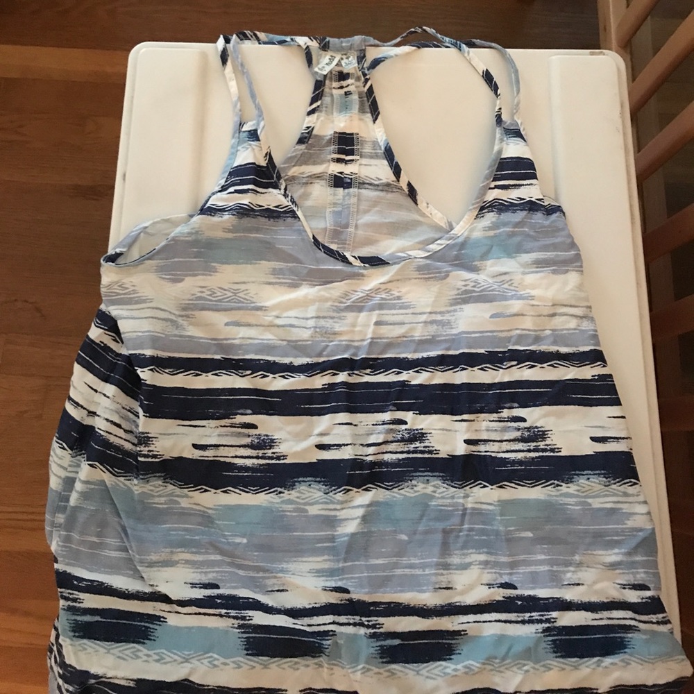 Blue tank top