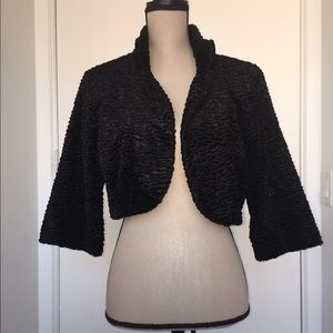 Faux fur bolero