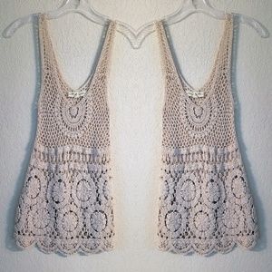 Macrame cover up
