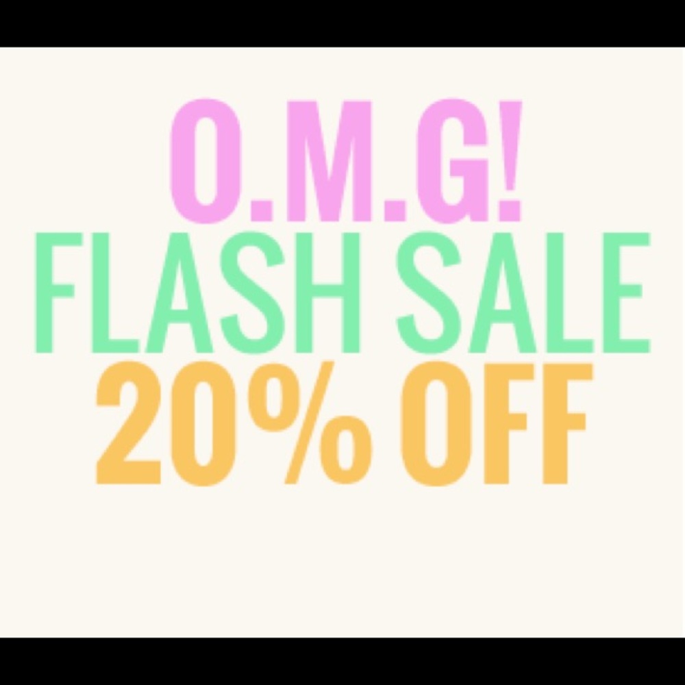 FLASH SALE 20% OFF ALL SHOES
