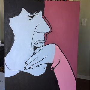 Pop art painting