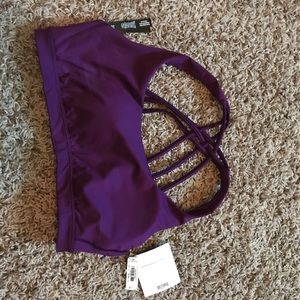 Victoria's Secret purple sports bra